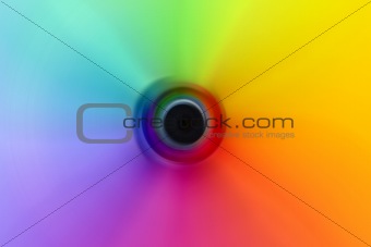 Abstract Color Wheel