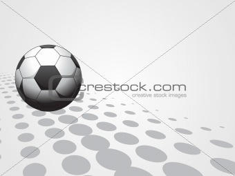 isolated soccer with background