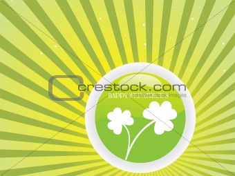 st. pattrick's rays background art 17 march