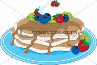Pancakes Fruit