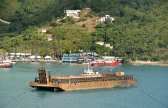 Caribbean port