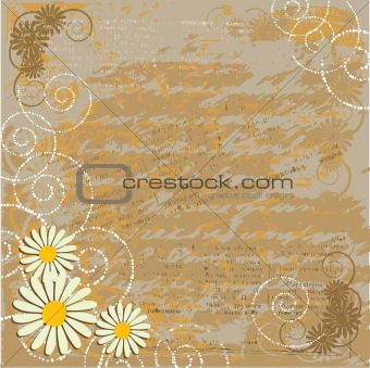 Old paper grunge, abstract pattern
