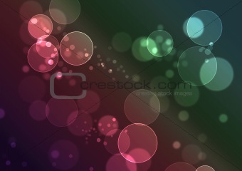 abstract colorful bokeh background