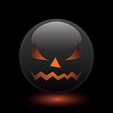 Halloween angry icon