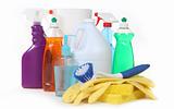 Various Household Cleaning Products