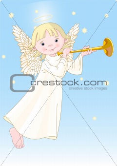 Angel with Horn