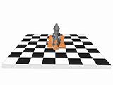 vector chess board and figures, set51