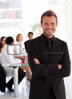 Young entrepreneur Smiling 