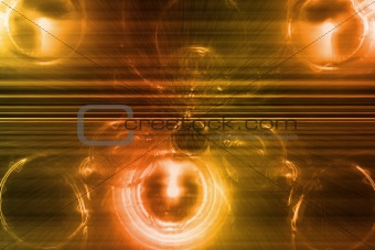 Orange Purple Business System Abstract Background