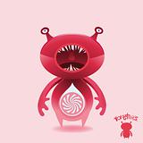 Monsters - Pink Candy Cruncher