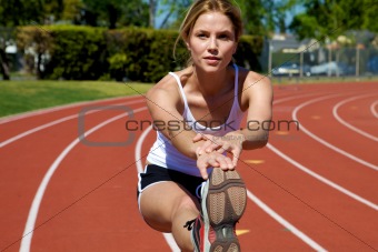 Athletic Track Runner