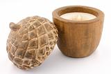 scented acorn shaped candle