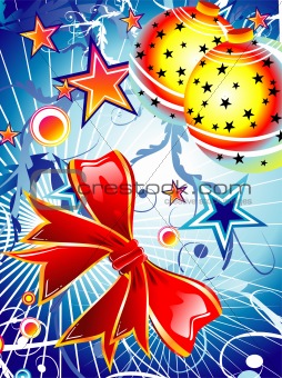 Colorful Christmas background 