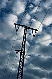 High-voltage electric pylons