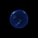 Earth at Night Series-South America