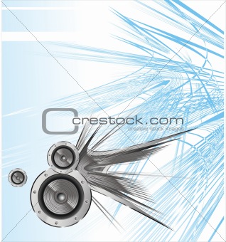 Abstract Sound background