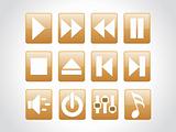 vector web 2.0 style shiny icons, squire series set 12