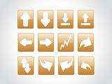 vector web 2.0 style shiny icons, squire series set 13