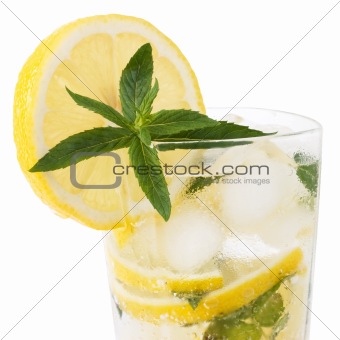cold fresh lemonade