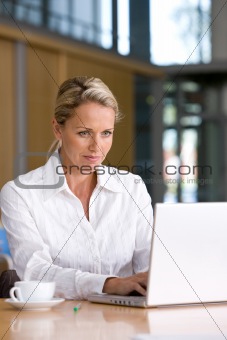 Portrait of business woman