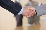 business handshakes