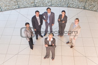 Portrait of business people
