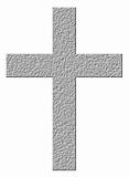 3D Stone Cross