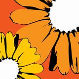 vector sunflowers