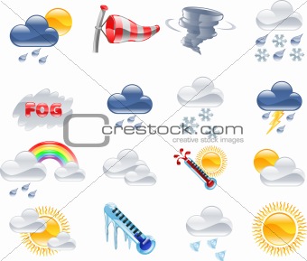 Weather forecast icons