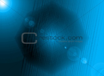 Blue abstract image