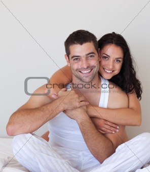 Smiling Romantic Couple 