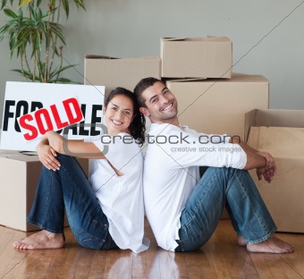 Couple Having Bought New House
