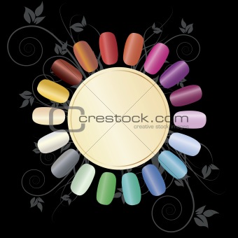 Nail polish colors