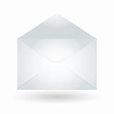 envelope light blue