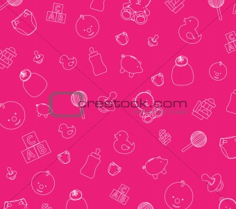 pink baby wallpaper