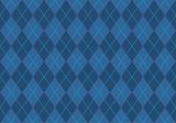 Blue argyle wallpaper