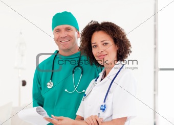 Portrait of Doctor and surgeon