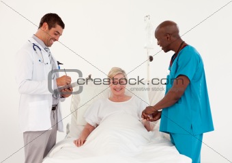 Doctors with a Patient
