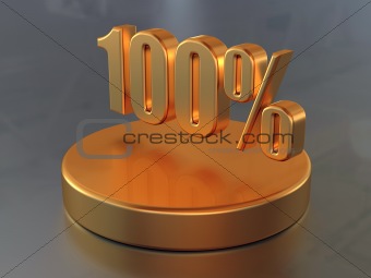 Symbol "100%"