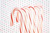 Candy Canes on Dots
