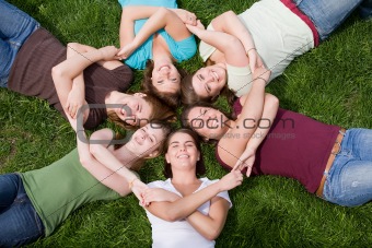 Group of College Girls