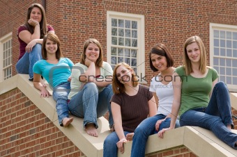 Group of College Girls