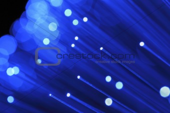 Abstract blue  light source