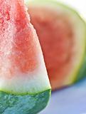 Nutritious watermelon closeup