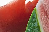 Nutritious watermelon closeup