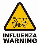 Warnig swine flu sign