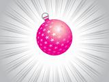 astract pink star ball