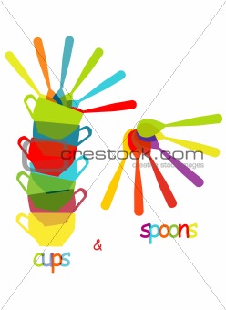 spoons and cups