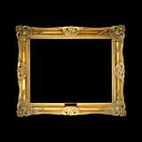 Gold antique frame
