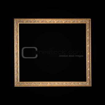 Gold antique frame
